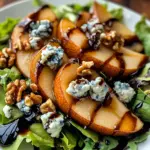 Caramelized Pear and Blue Cheese Salad: A Sweet and Savory Delight