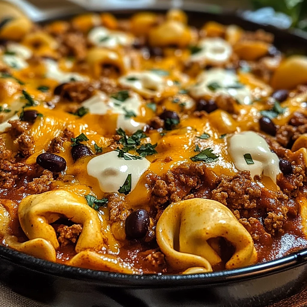 Cheesy Beef Enchiladas Tortellini: A Delicious Twist on Classic Comfort Food