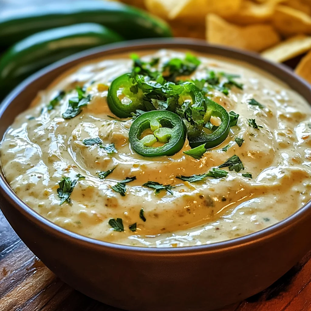 Creamy Jalapeno Dip