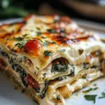 Creamy Veggie White Lasagna