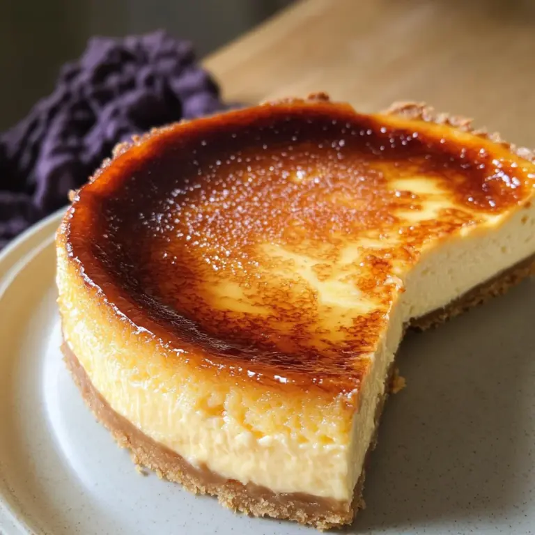 Crème Brûlée Cheesecake