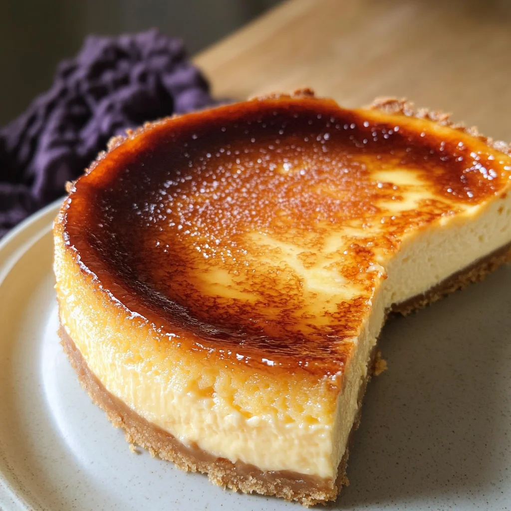 Crème Brûlée Cheesecake