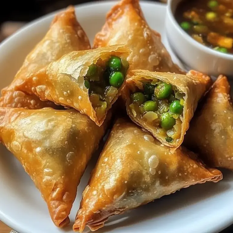 Crispy Vegetable Samosas: A Flavorful Snack or Appetizer