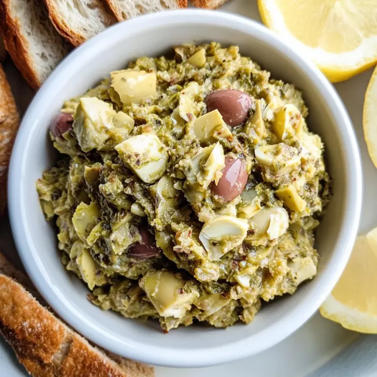 Easy Artichoke Tapenade