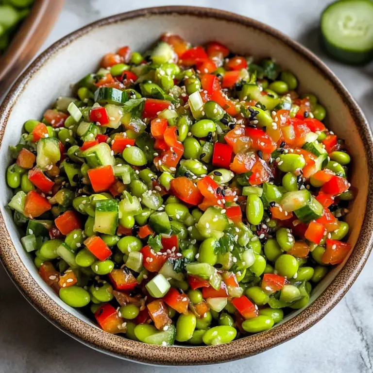 Edamame Salad Recipe