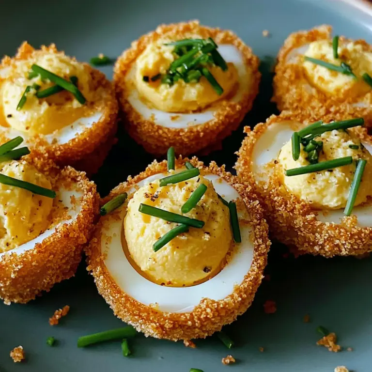 Fried Deviled Eggs