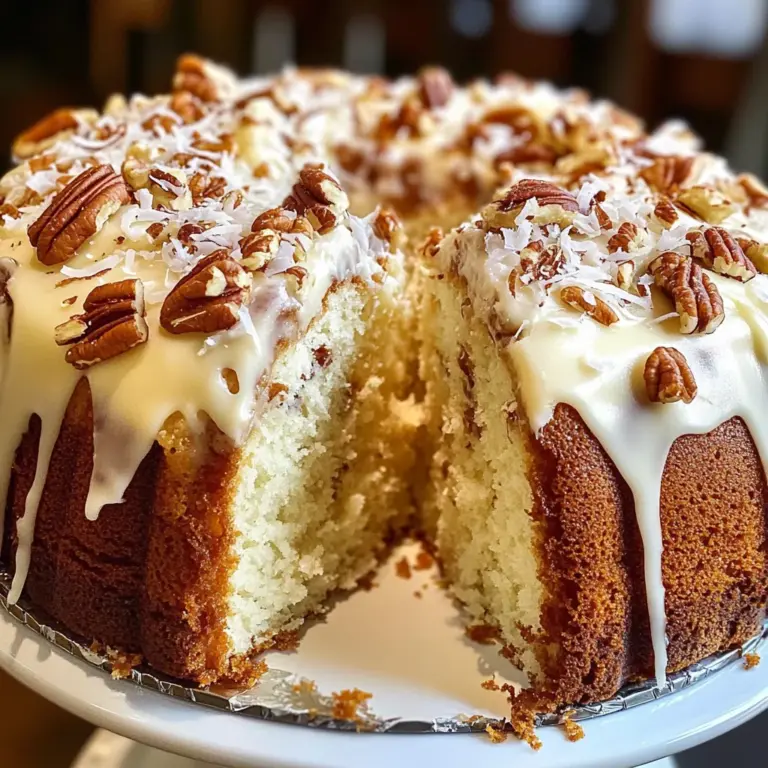 Italian Cream Pound Cake