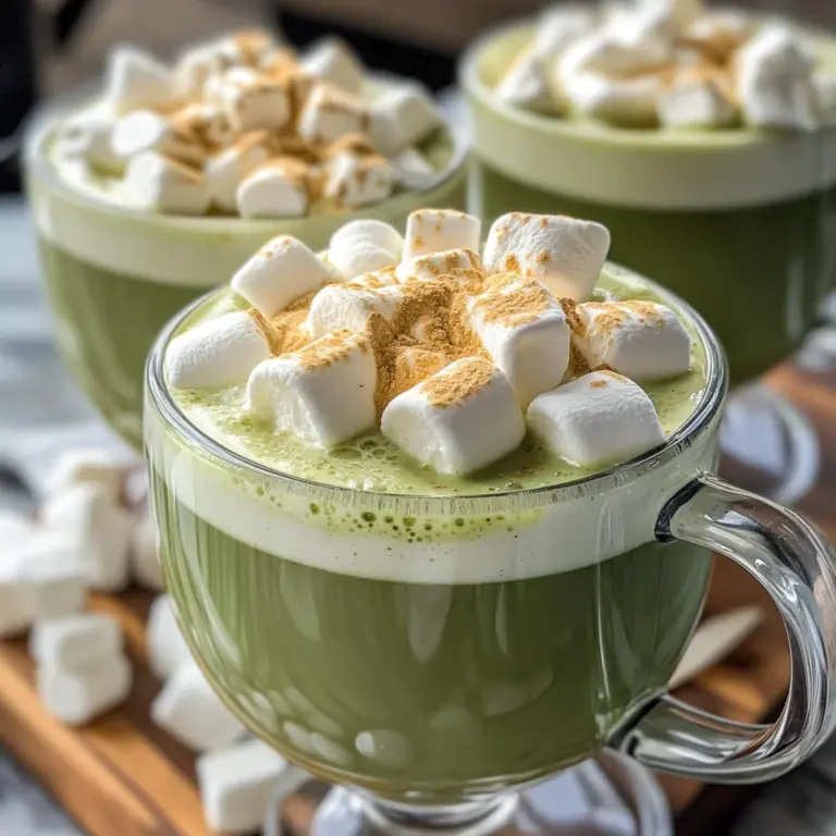 Matcha White Hot Chocolate
