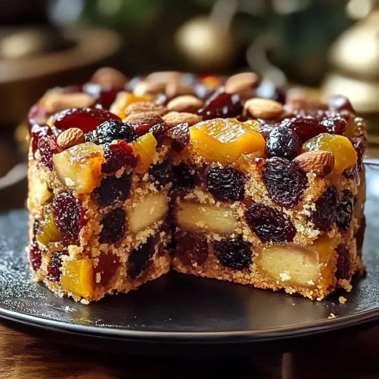 Old-Fashioned German Fruit Cake
