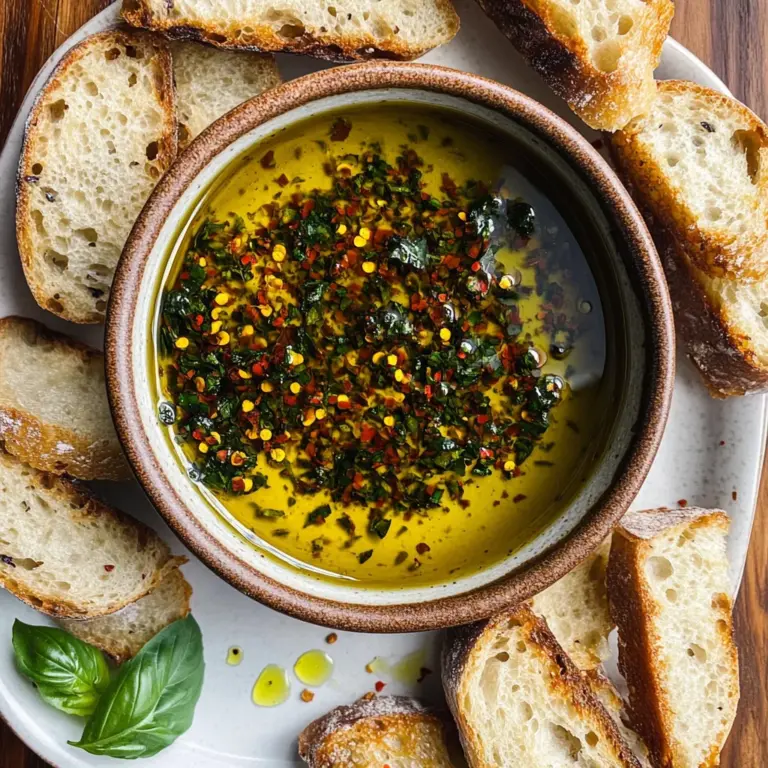 Olive Oil and Balsamic Vinegar Bread Dip