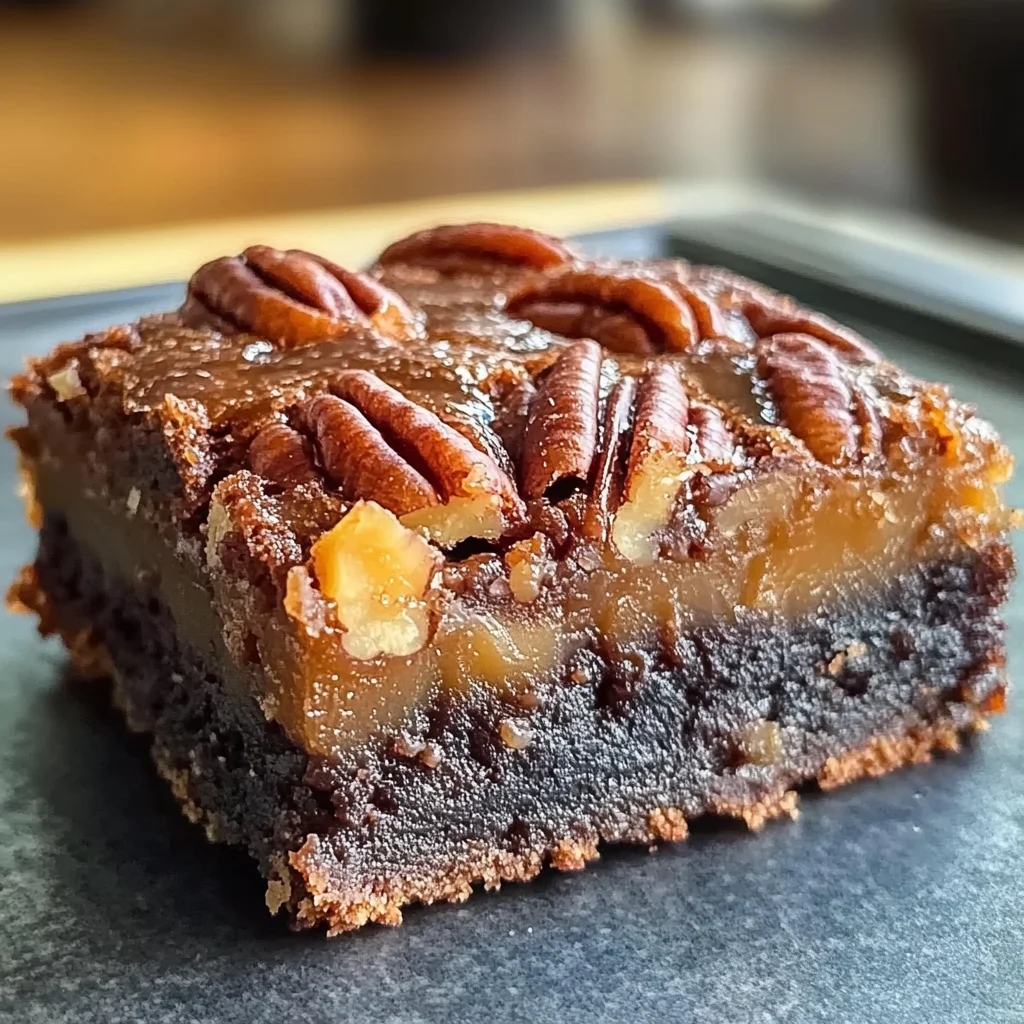 Pecan Pie Brownies