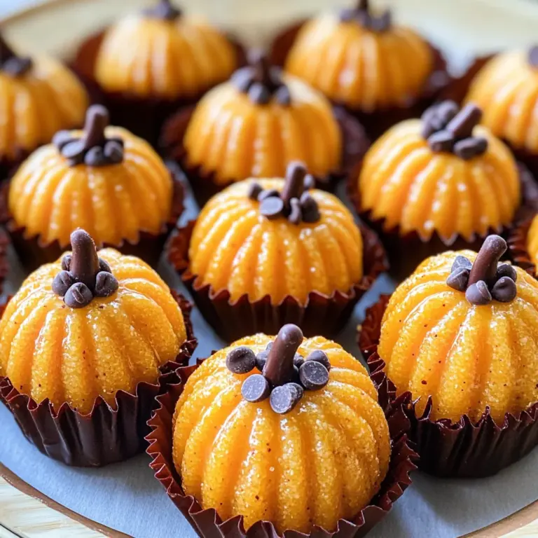 Pumpkin Brigadeiros