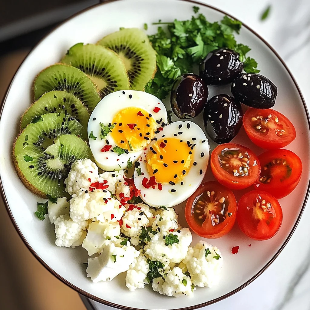 Rainbow Breakfast Plate