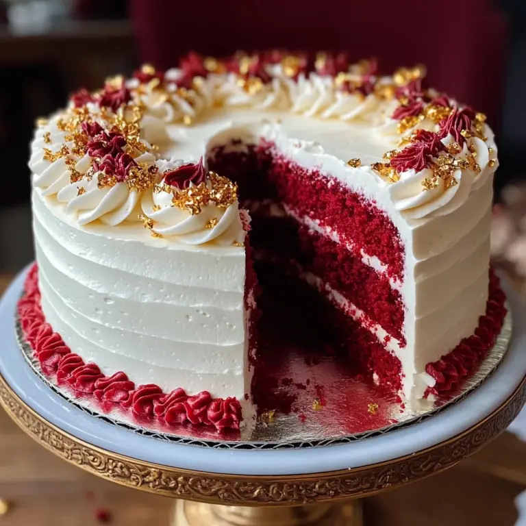 Red Velvet Cake with Cream Cheese Buttercream