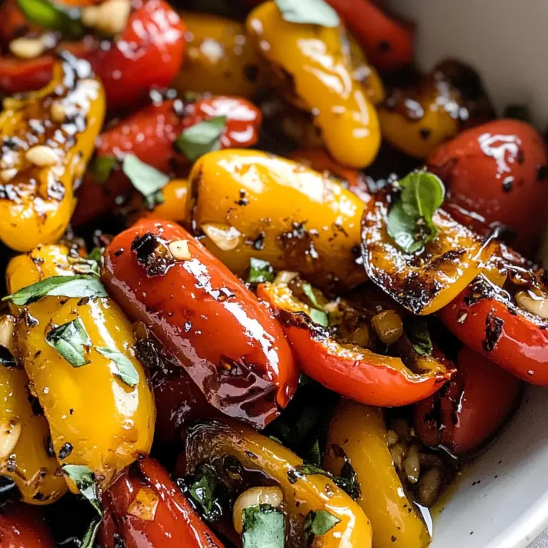 Roasted Mini Peppers