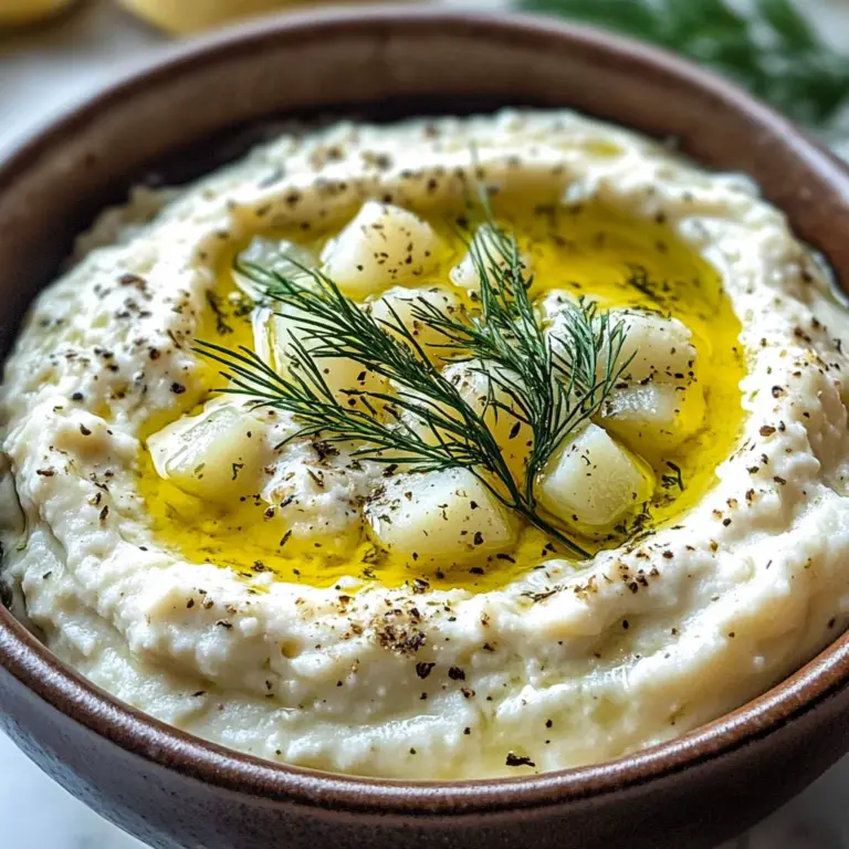 Skordalia - Greek Garlic & Potato Dip