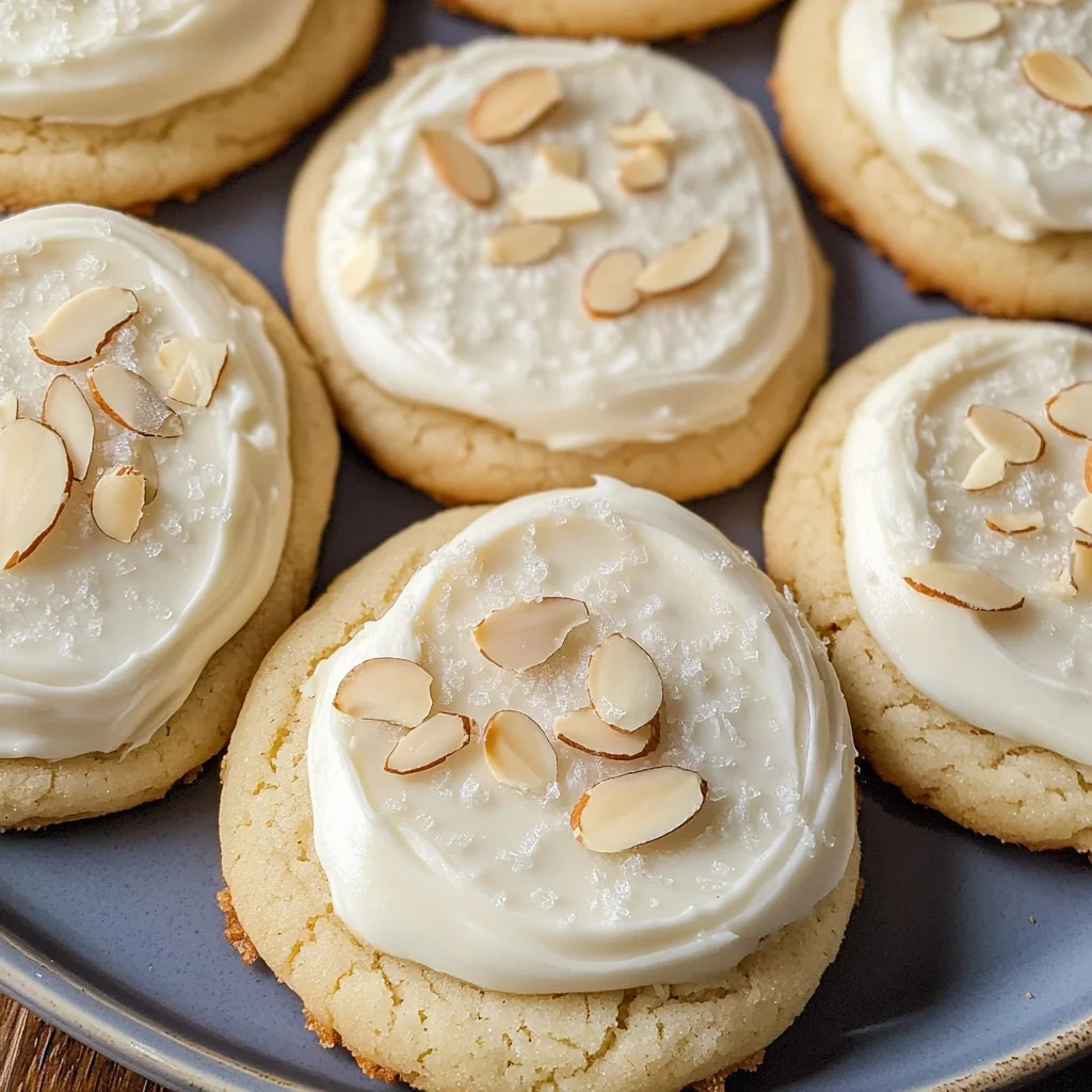 Soft Almond Sugar Cookies