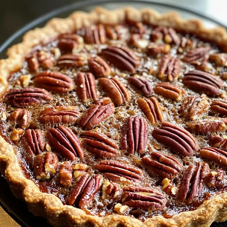 Tarte aux Noix de Pécan (Pecan Pie)