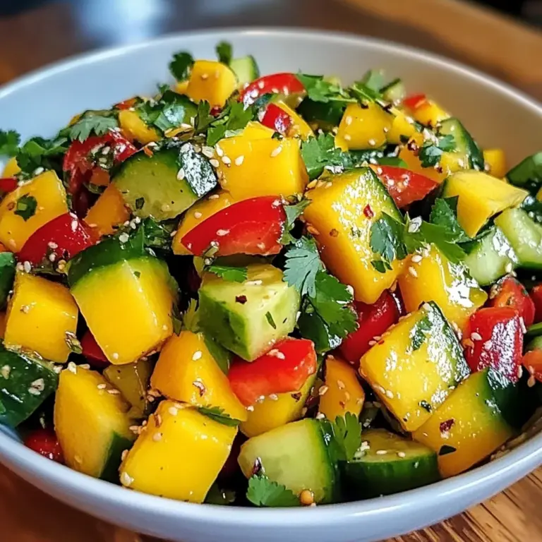 Thai Mango Cucumber Salad: Discover the Perfect Recipe!
