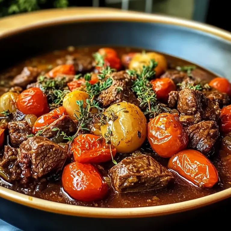 Tuscan Beef Casserole Recipe