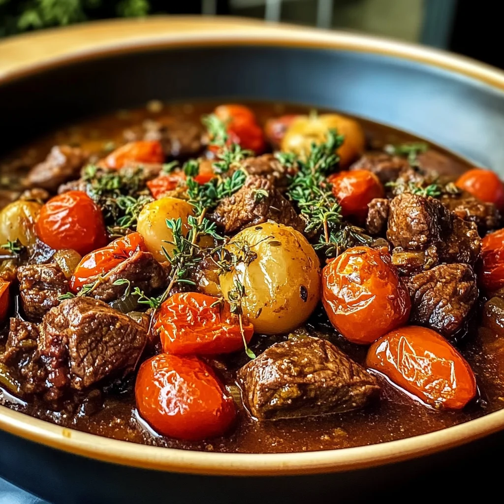 Tuscan Beef Casserole Recipe