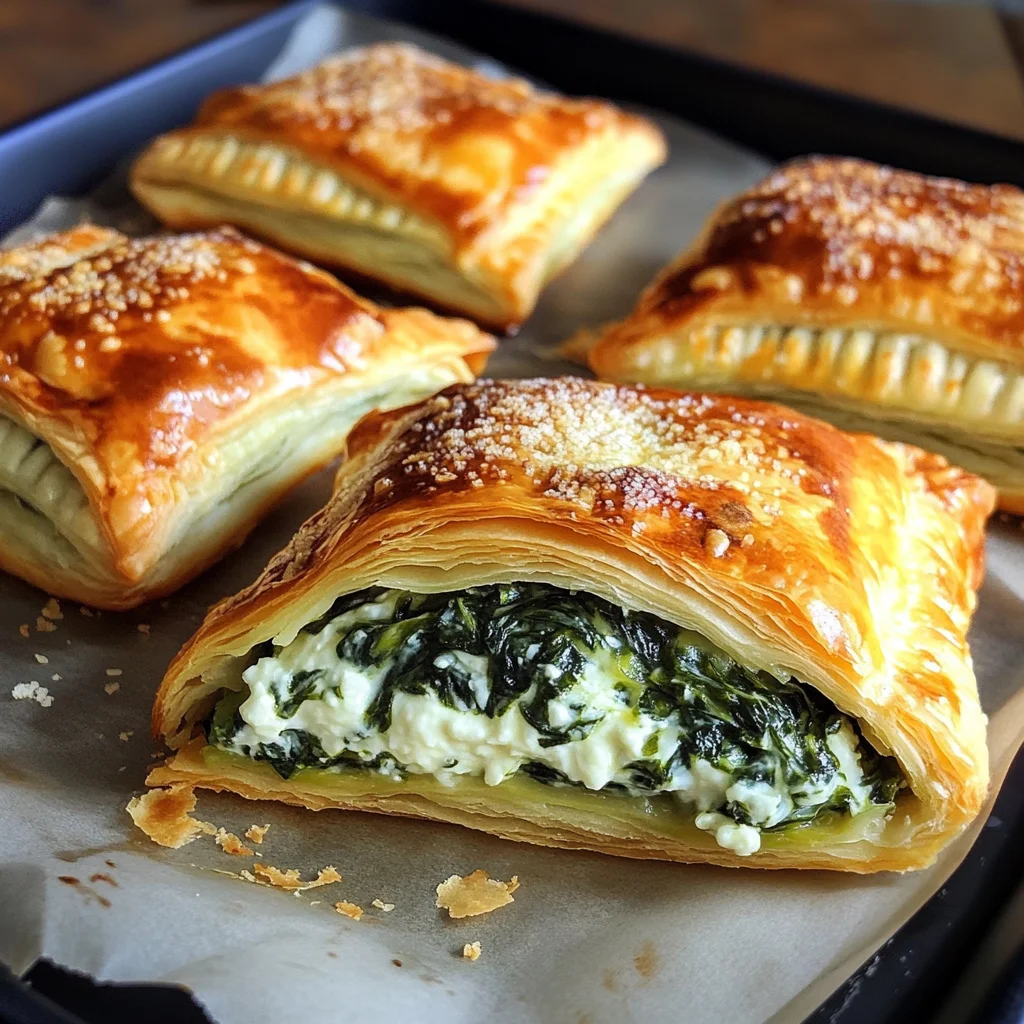 Addictive Spinach Stuffed Pastry