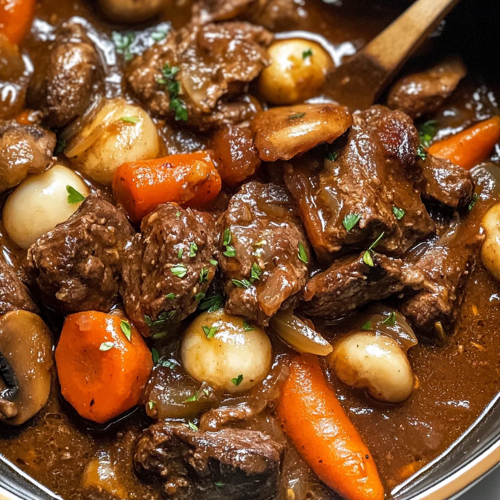 Beef Bourguignon