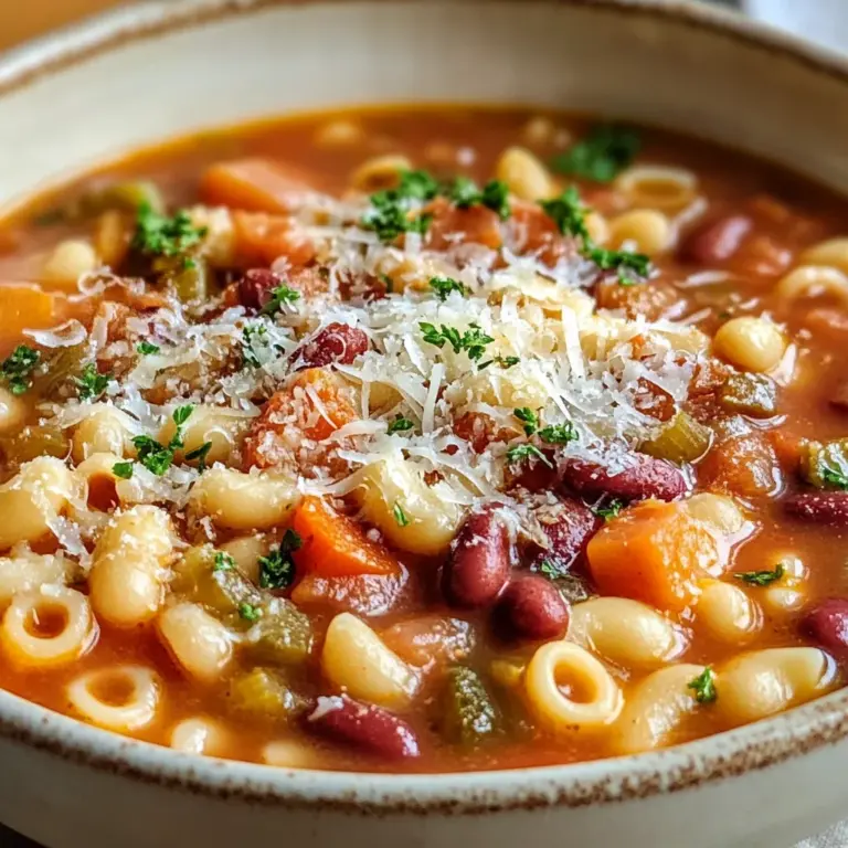 Better Than Olive Garden Pasta e Fagioli