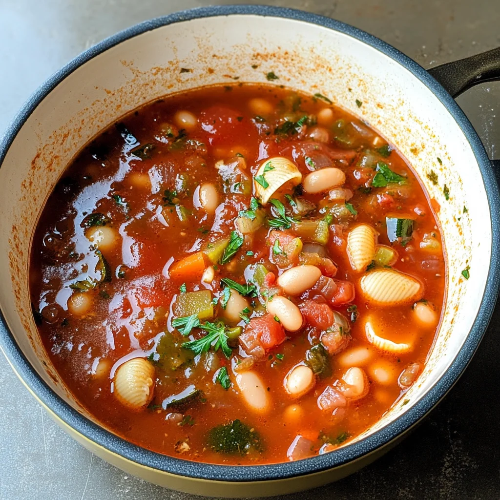 Better than Olive Garden Minestrone Soup
