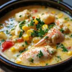 Bobby Flay's Crab & Corn Chowder Recipe