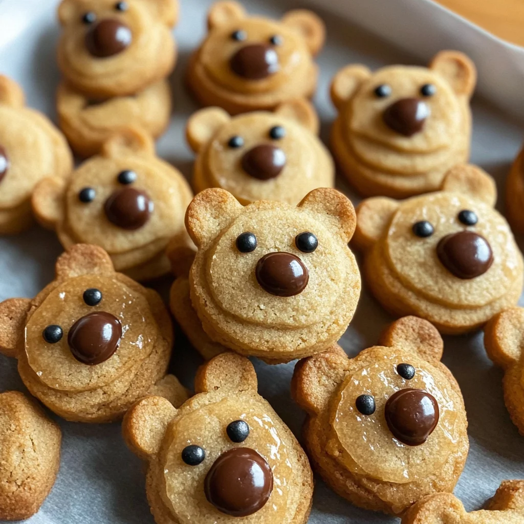 Brown Butter-Maple Shortbread Bear Cookies