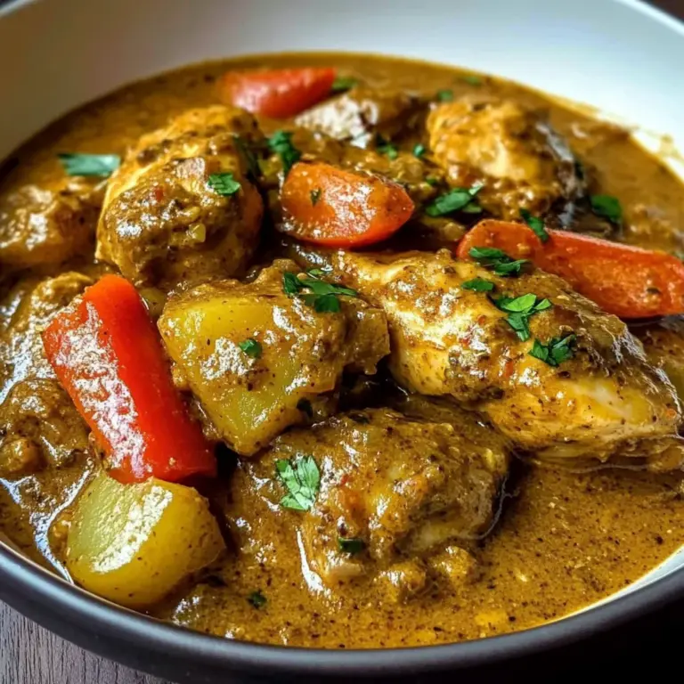 Caribbean Delight: Creamy Chicken with Potatoes and Coconut