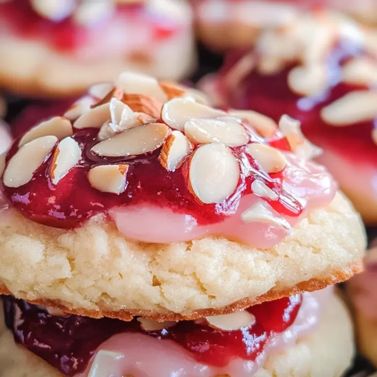 Cherry Almond Amish Sugar Cookies
