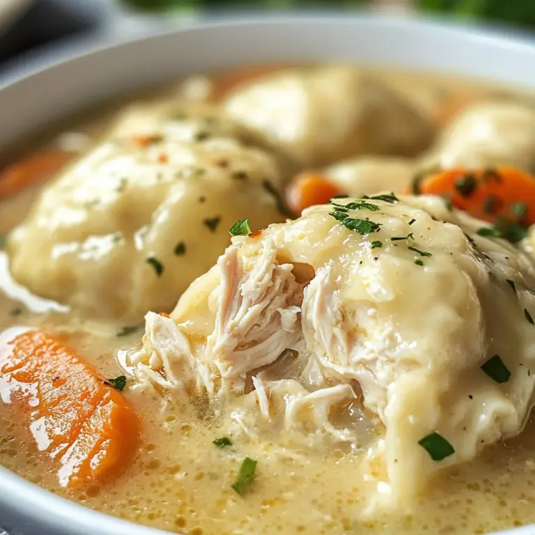 Chicken and Dumplings