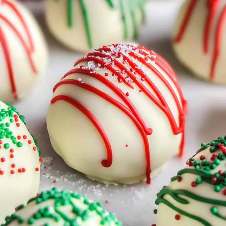 Christmas Tree Cake Truffles