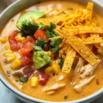 Creamy Chicken Tortilla Soup