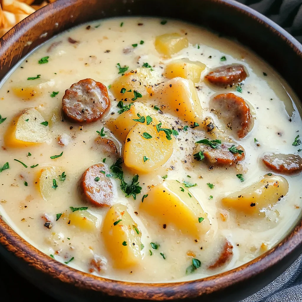 Creamy Sausage Potato Soup for Cozy Family Nights