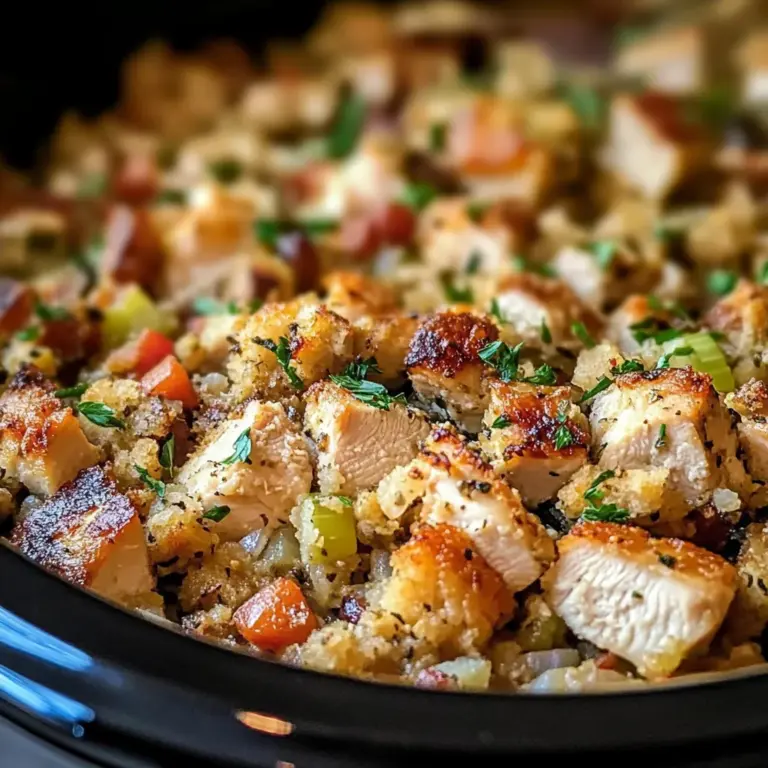 Crock Pot Chicken and Stuffing Dinner