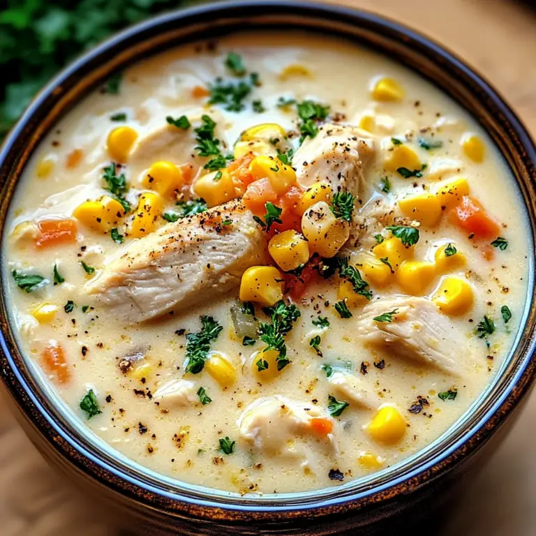 Crockpot Chicken Corn Chowder