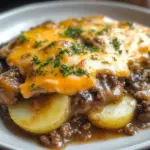 Crockpot chicken hamburger Potato Casserole