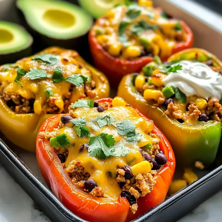 Easy Taco Stuffed Peppers