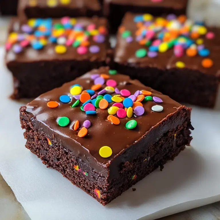 Gourmet Cosmic Brownies Recipe
