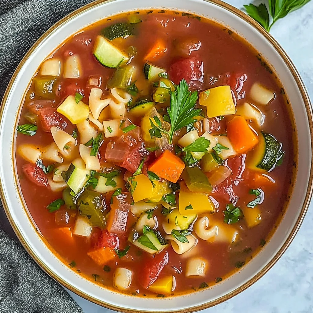 Instant Pot Minestrone Soup