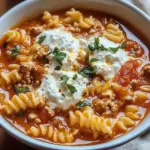 Irresistible Lasagna Soup