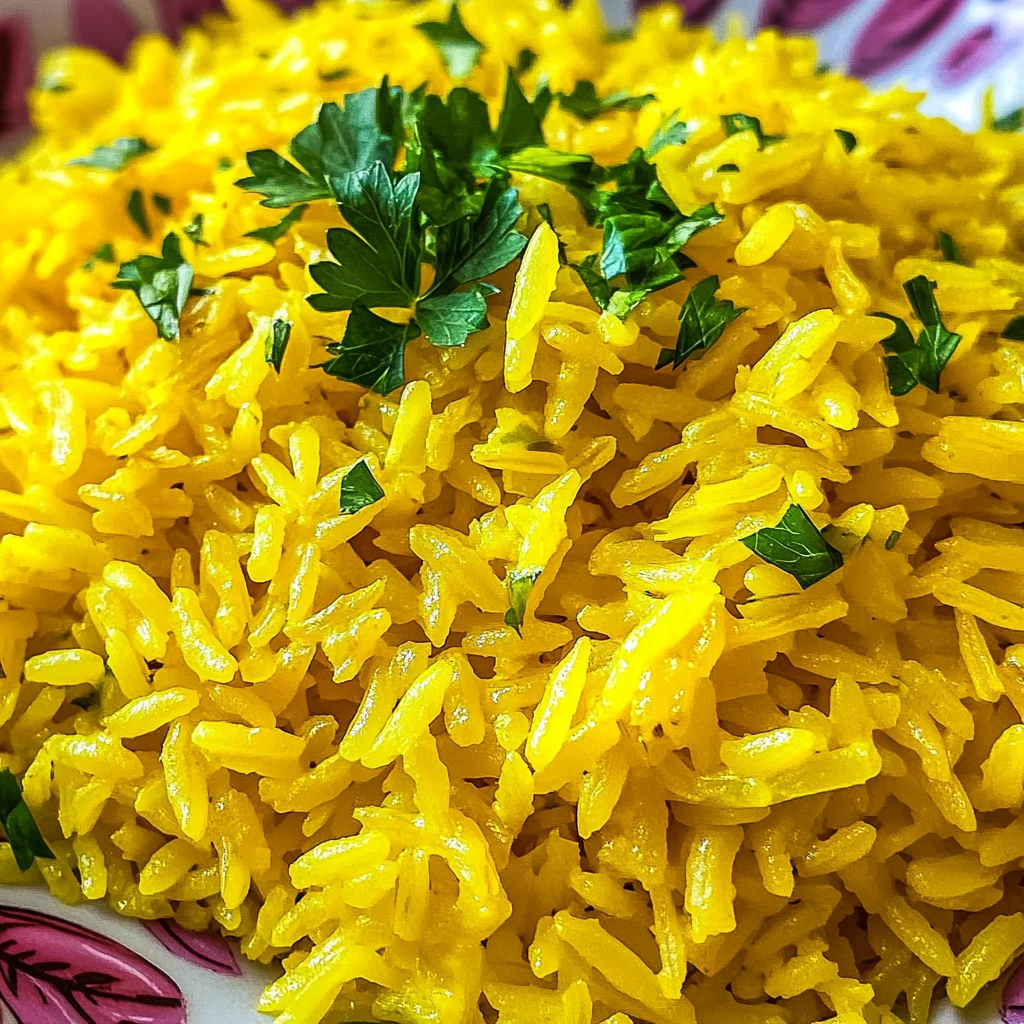 Mediterranean Yellow Rice