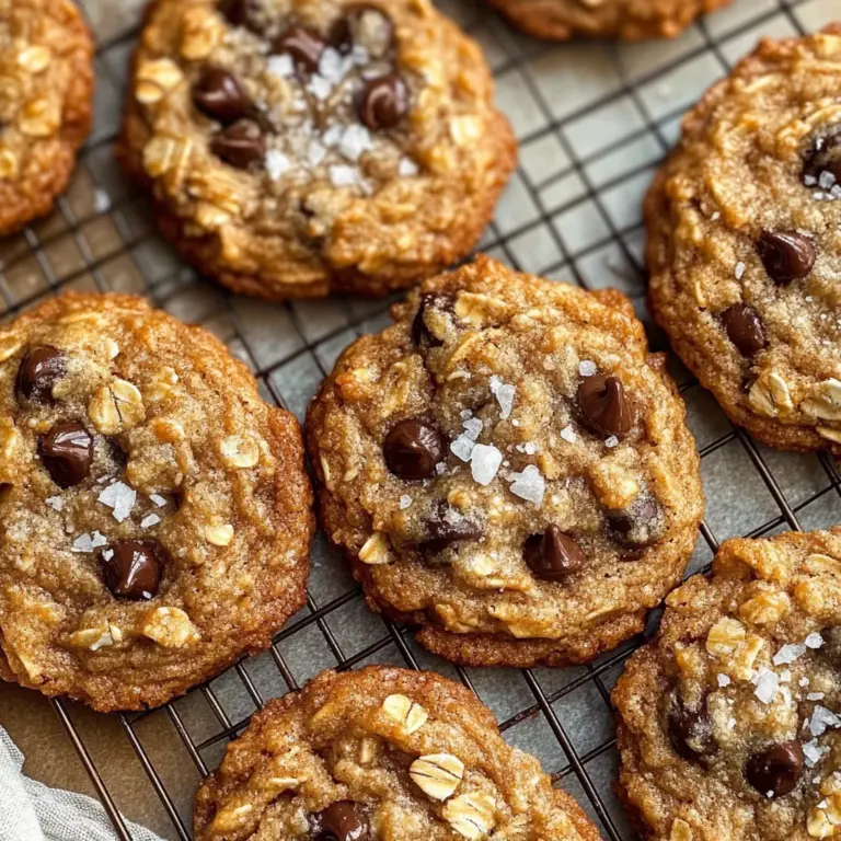 Oatmeal Chocolate Chip Cookies Recipe