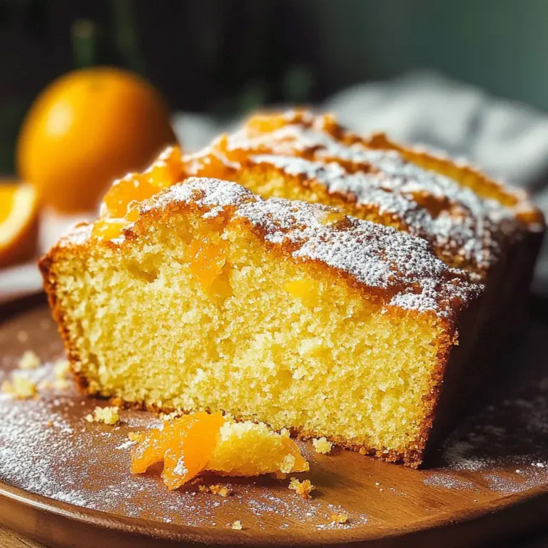 Orange Loaf Cake