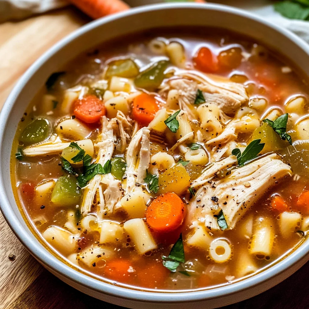 Sicilian Chicken Soup