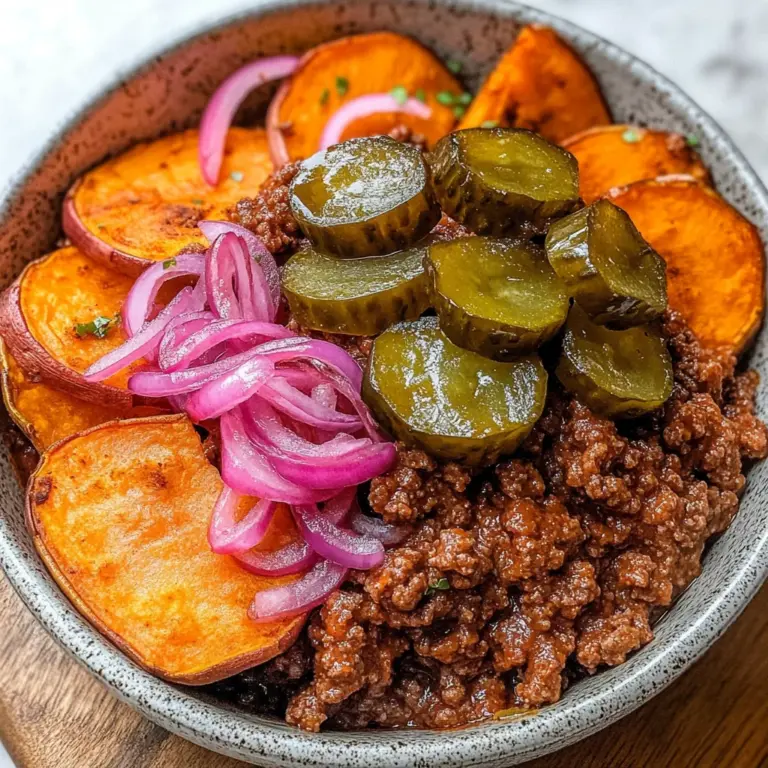 Sloppy Joe Bowls