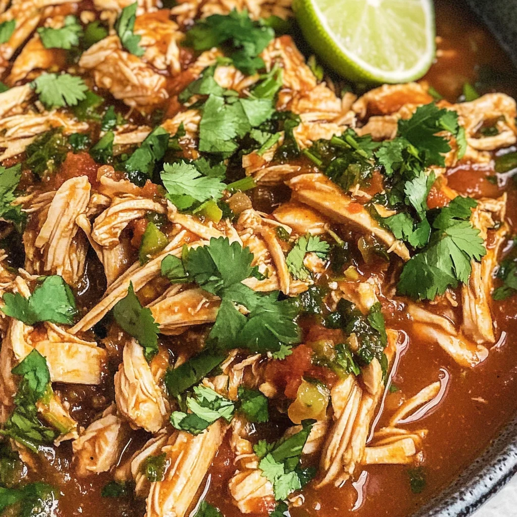 Slow Cooker Cilantro Lime Chicken